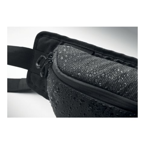 Hiking waist bag in 420D nylon black | No Branding | not available | not available | not available
