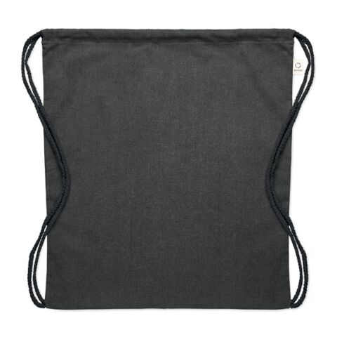 Recycled 140 gr/m² cotton bag black | No Branding | not available | not available | not available