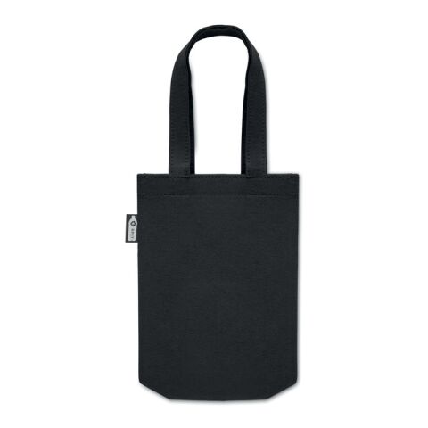 Small RPET felt gift bag black | No Branding | not available | not available | not available