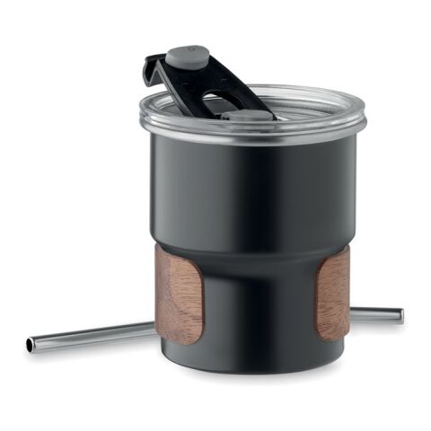 Single wall tumbler 260 ml black | No Branding | not available | not available