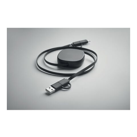 60W retractable charging cable black | No Branding | not available | not available | not available