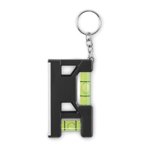 Magnetic level ABS key ring black | No Branding | not available | not available | not available