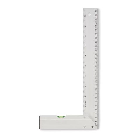 Aluminium level ruler 30 cm silver | No Branding | not available | not available