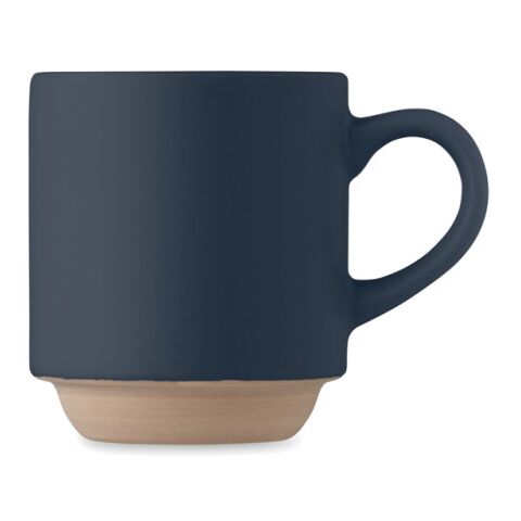 Ceramic stackable mug 170 ml navy blue | No Branding | not available | not available