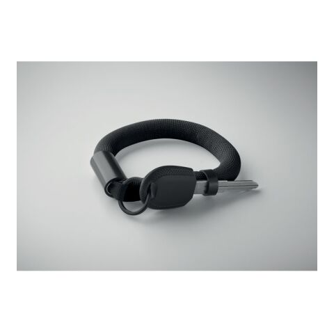 Floating wristband key ring black | No Branding | not available | not available