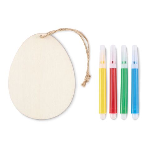 Wooden egg painting set wood | No Branding | not available | not available | not available