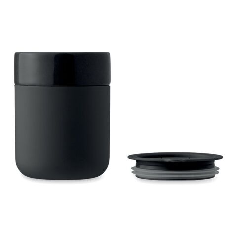 Ceramic tumbler 330 ml black | No Branding | not available | not available