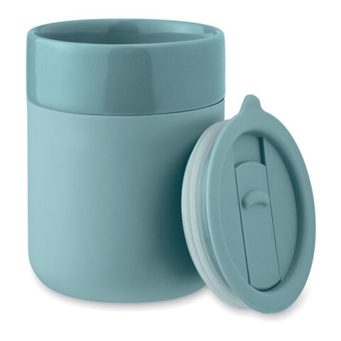 Ceramic tumbler 330 ml petrol | No Branding | not available | not available