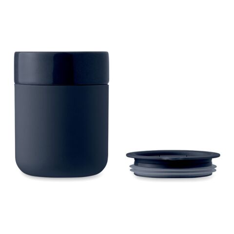 Ceramic tumbler 330 ml navy blue | No Branding | not available | not available