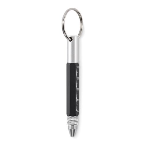 Key ring with twist action pen black | No Branding | not available | not available