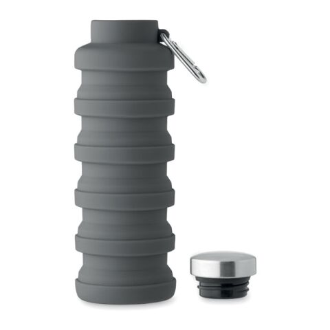 Collapsible bottle 500ml grey | No Branding | not available | not available