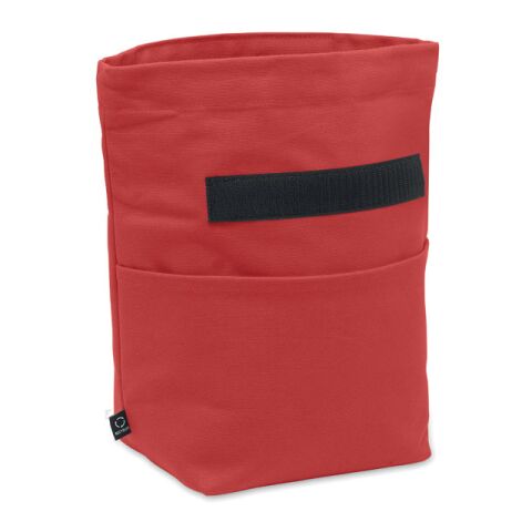Recycled cotton cooler bag red | No Branding | not available | not available | not available