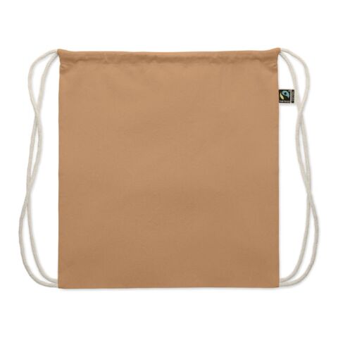 Drawstring bag Fairtrade 180gr ivory