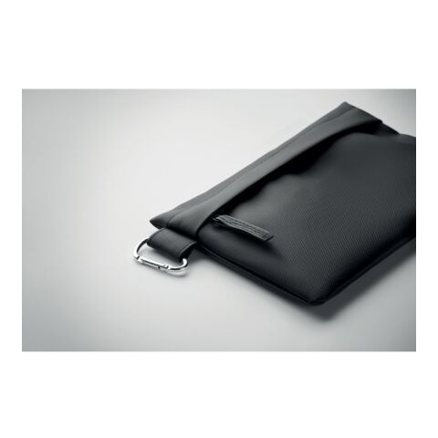 Organizer pouch in 600D RPET black | No Branding | not available | not available | not available