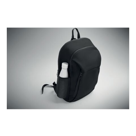 15&quot; soft PU laptop backpack black | No Branding | not available | not available