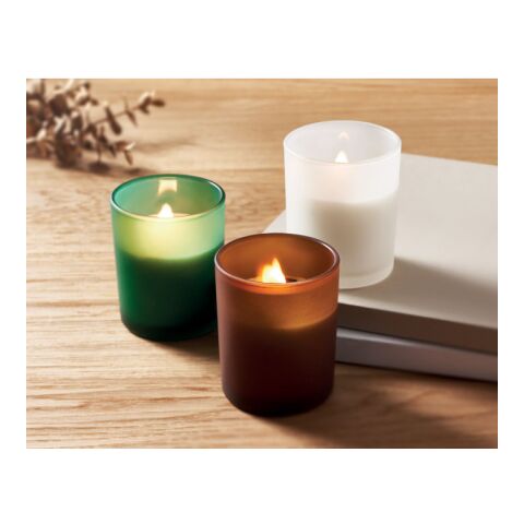 Plant based wax candle 80 gr brown | No Branding | not available | not available