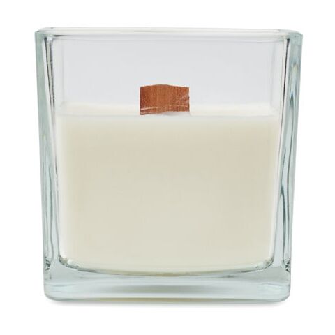 Plant based wax candle 600gr transparent | No Branding | not available | not available