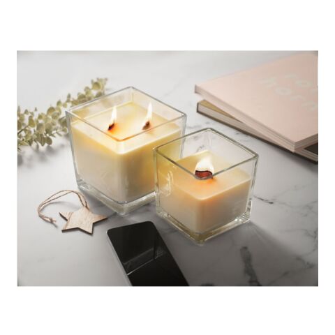 Plant based wax candle 1300 gr transparent | No Branding | not available | not available