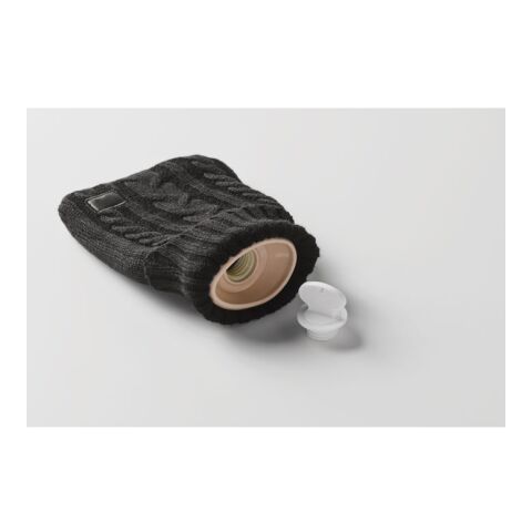 Hot water bottle 400ml black | No Branding | not available | not available | not available