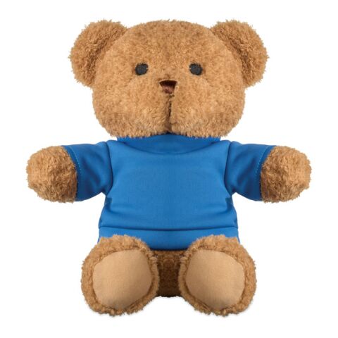 Teddy bear with t-shirt 23 cm blue | No Branding | not available | not available | not available