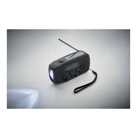 Portable radio with LED torch black | No Branding | not available | not available | not available