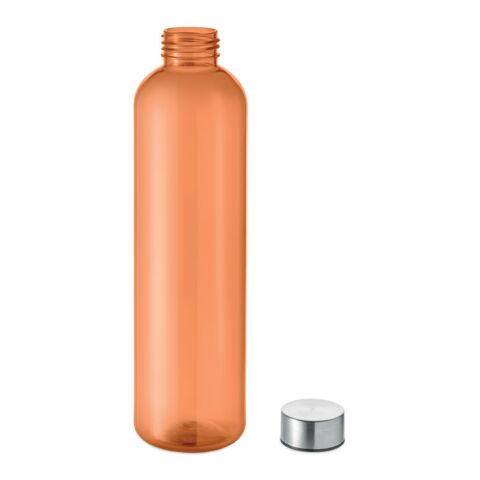 RPET bottle 1000ml transparent/orange | No Branding | not available | not available | not available