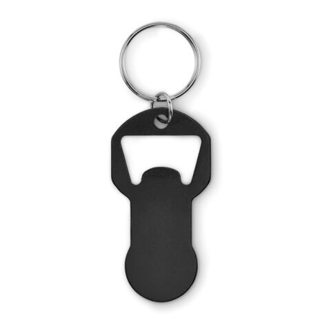 Recycled aluminium bottle opener k black | No Branding | not available | not available