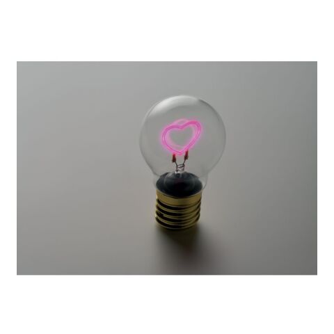 LED decorative bulb neon fuchsia