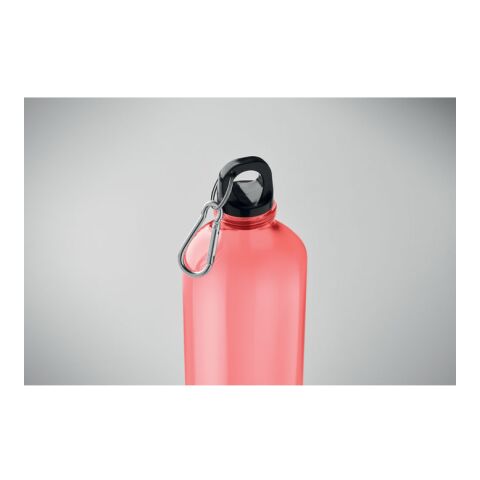 RPET bottle 750ml transparent/red | No Branding | not available | not available