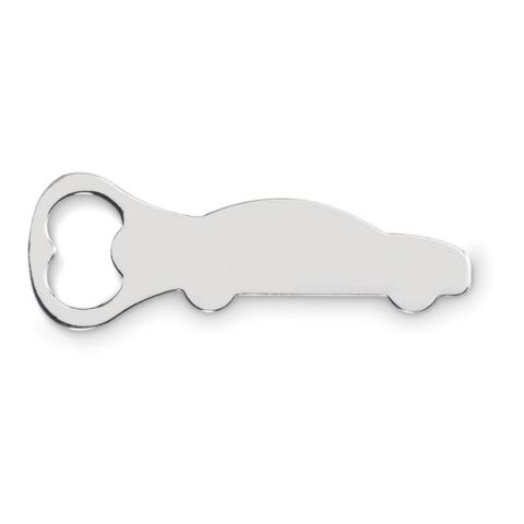 Car shape bottle opener matt silver | No Branding | not available | not available
