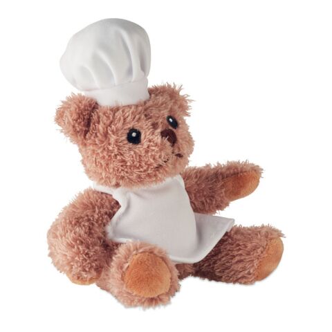 Teddy bear plush chef white | No Branding | not available | not available | not available