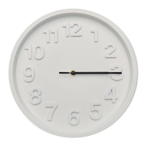 Wall clock in PP white | No Branding | not available | not available | not available