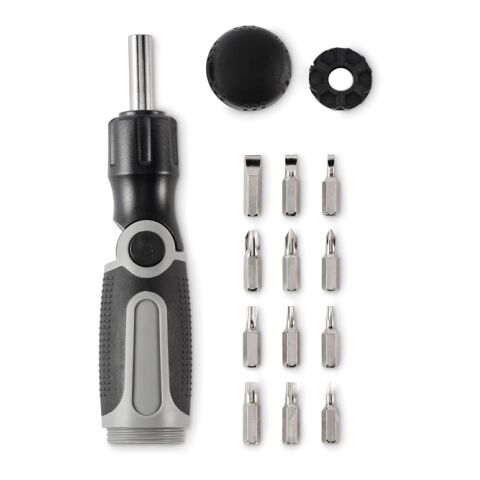Multi bit bendable screwdriver grey | No Branding | not available | not available | not available