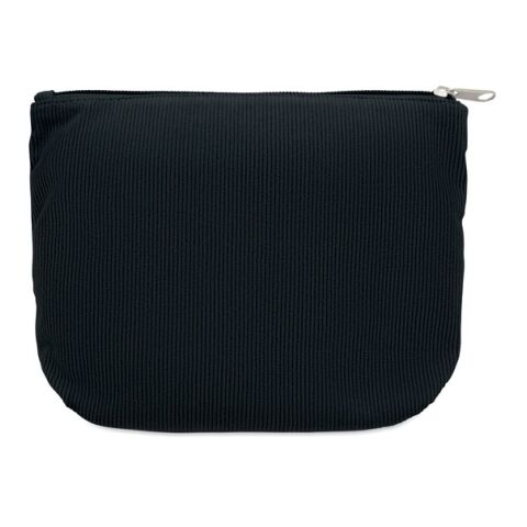 Corduroy cosmetic bag black | No Branding | not available | not available | not available