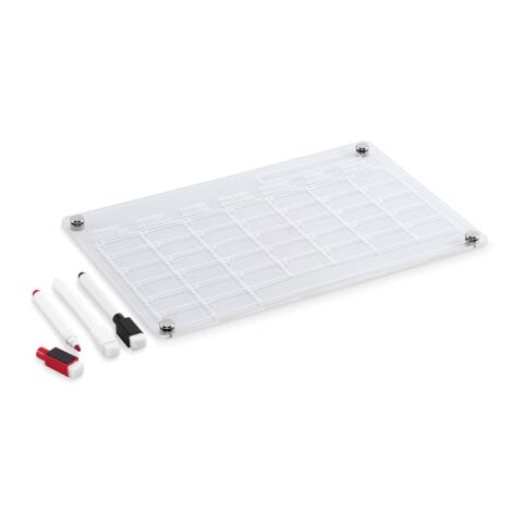 Magnetic acrylic planner transparent | No Branding | not available | not available | not available
