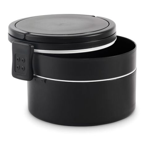 PP two-tier lunch box 950 ml black | No Branding | not available | not available | not available