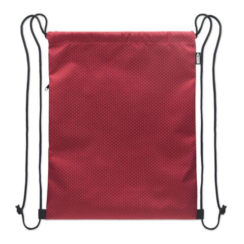 Drawstring bag in 420D RPET Burgundy | No Branding | not available | not available | not available