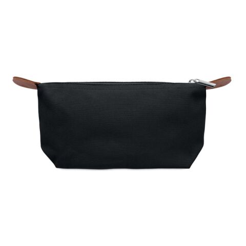 Cosmetic bag in 600D RPET black | No Branding | not available | not available | not available