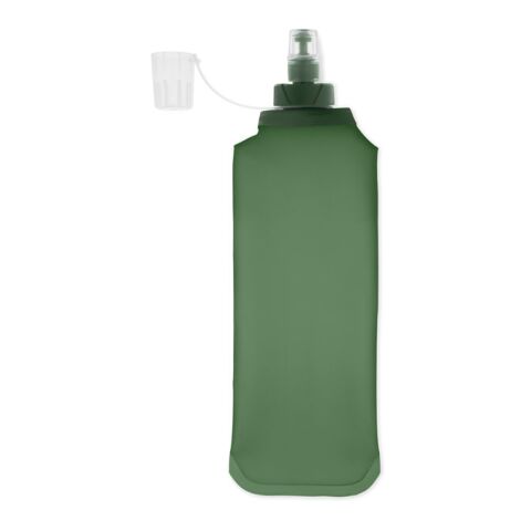 Foldable water bottle 500ml green | No Branding | not available | not available
