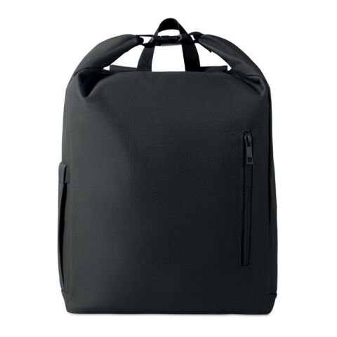 15'' roll top laptop backpack black | No Branding | not available | not available | not available