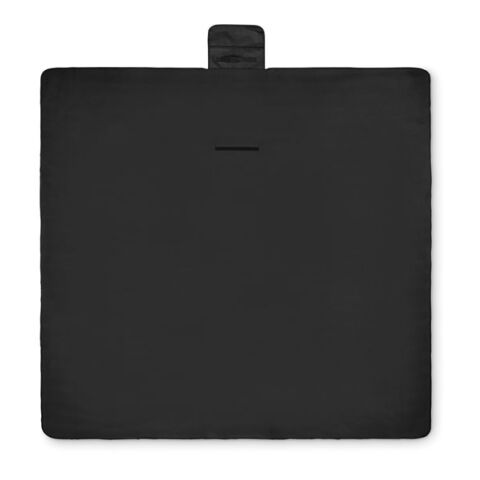 Polar fleece picnic blanket black | No Branding | not available | not available | not available