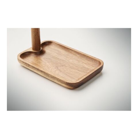 Acacia wood key tray holder wood