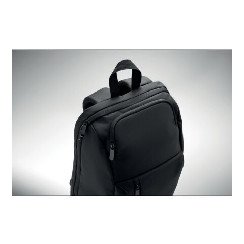 15" RPET laptop backpack 15L black