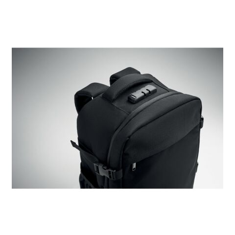 15" RPET backpack lock 20L black