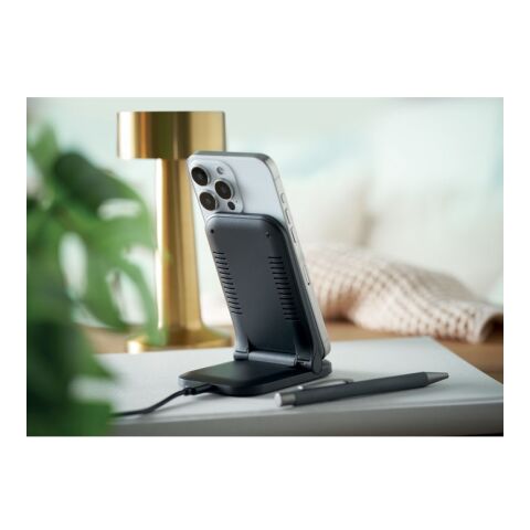 Foldable wireless charger 15W black