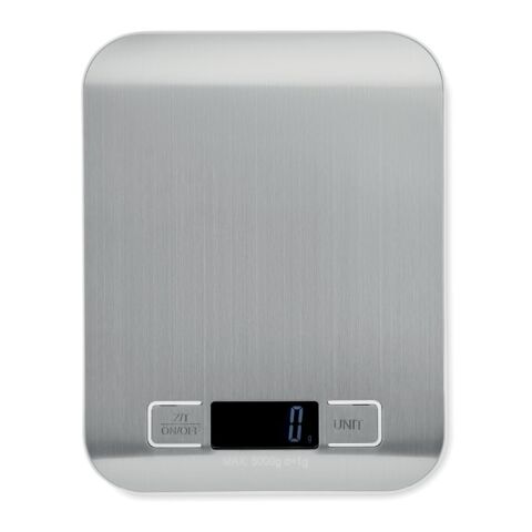 Digital kitchen scale 5kg silver