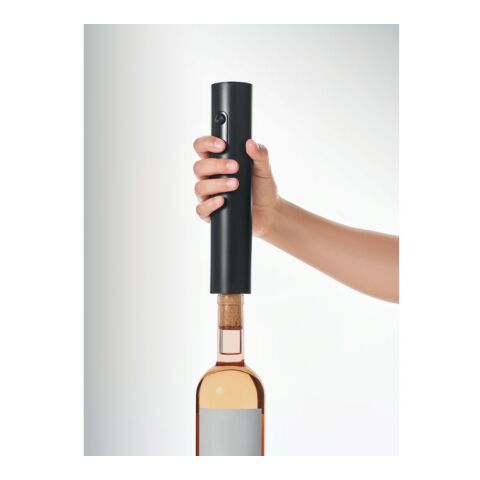 Electric wine opener set black