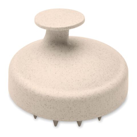 Scalp massage brush beige