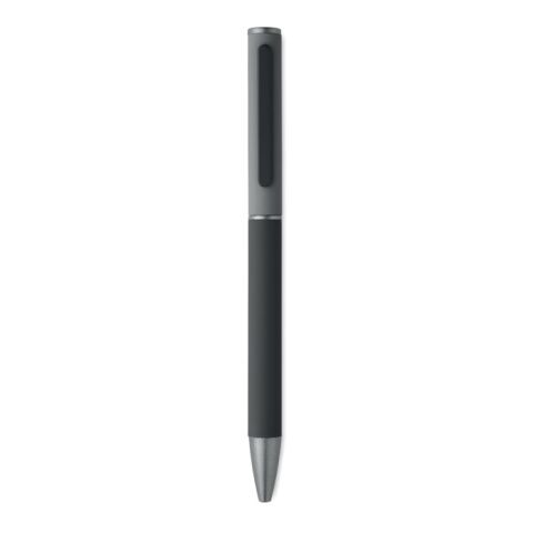 Recycled alu twist ball pen black