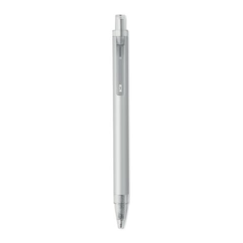 Recycled aluminium ball pen matt silver